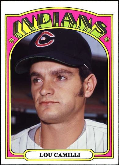 Lou Camilli WHEN TOPPS HAD BASEBALLS MISSING IN ACTION 1972 LOU CAMILLI