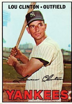 Lou Clinton Lou Clinton Baseball Statistics 19601967