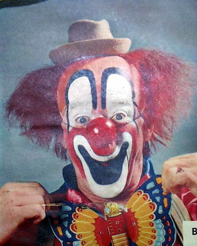 Lou Jacobs Ringling Bros and Barnum amp Bailey circus clown Lou