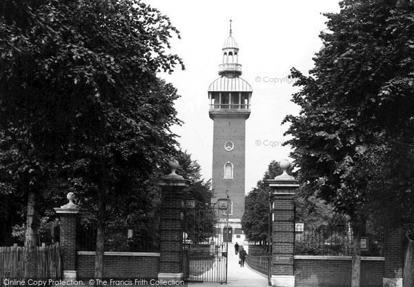 Loughborough Carillon Loughborough Carillon Tower And Queens Park Entrance c1955