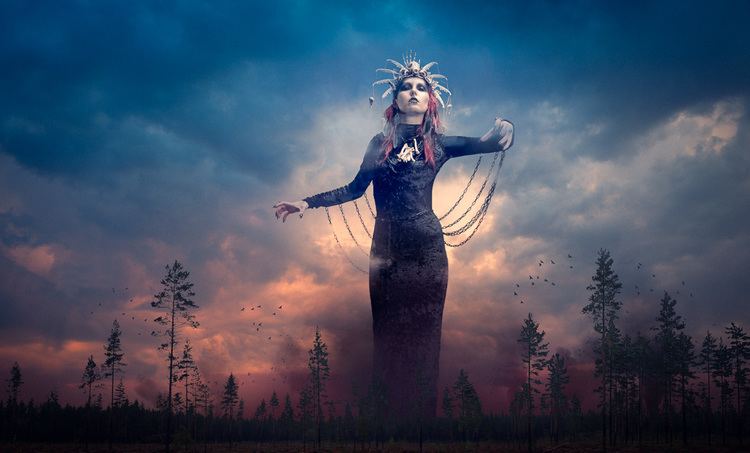 Louhi Conceptual photography Kalevala Louhi the queen of the Northlands