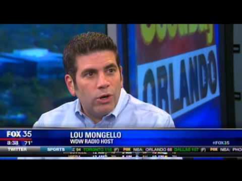 Louis A. Mongello Disney World FastPass Magic Kingdom Lou Mongello on Fox 35 YouTube