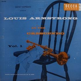 Louis Armstrong at the Crescendo, Vol. 1 httpsuploadwikimediaorgwikipediaen991Con