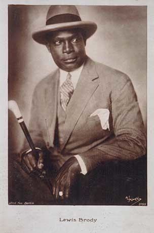 Louis Brody Louis Brody Mbebe Mpessa born 1892 in German colony of Kamerun