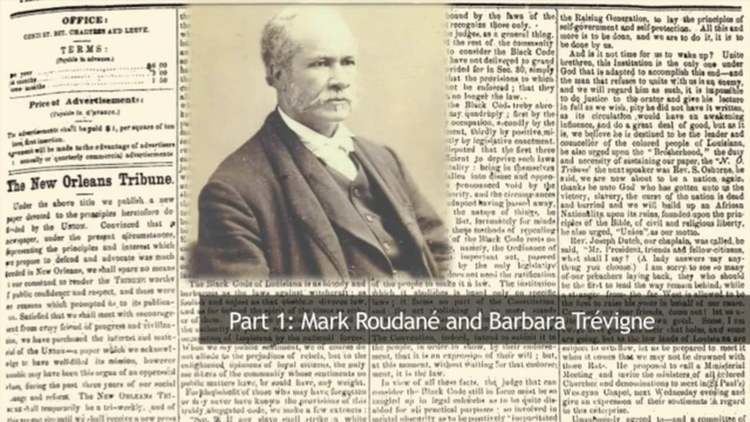 Louis Charles Roudanez Dr Roudanez Memorial Forum Part 1 Mark Roudan and Barbara