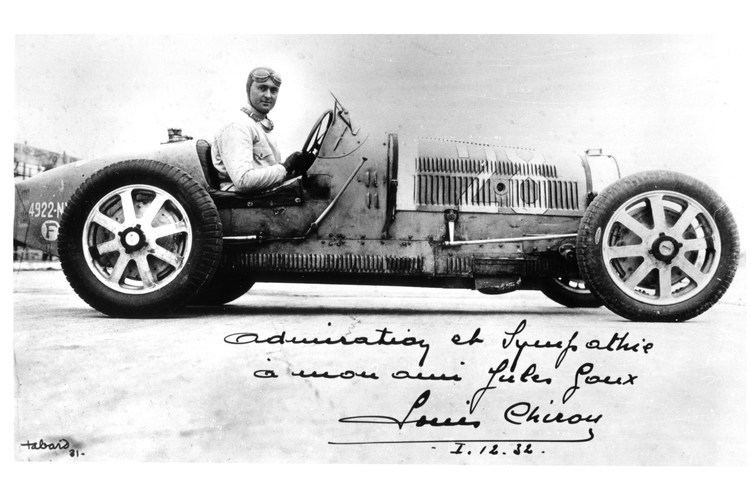 Louis Chiron Who was Louis Chiron and why is Bugattis new hypercar named after
