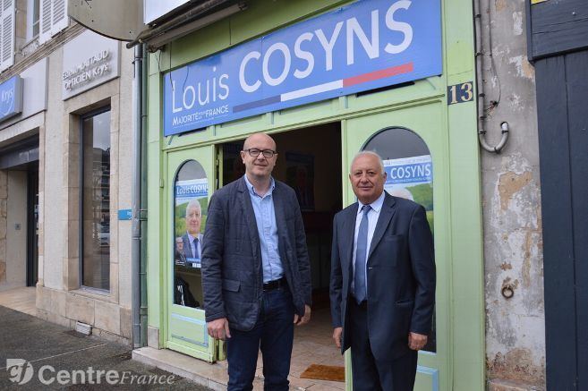 Louis Cosyns Le candidat LR Louis Cosyns a lanc sa campagne SaintAmand