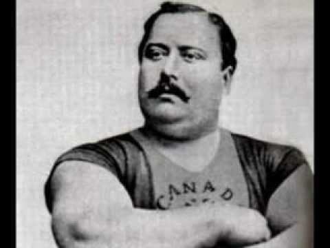 Louis Cyr Louis Cyr the strongest man in the world YouTube