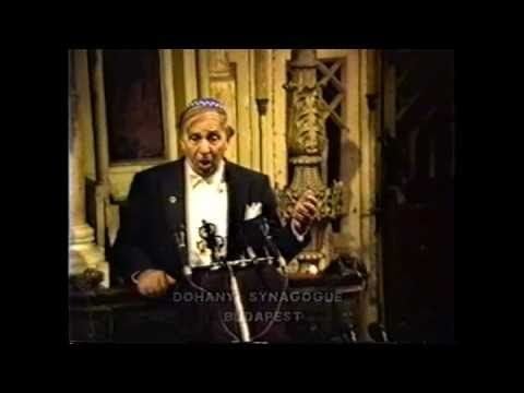 Louis Danto Cantor Louis Danto Dos Yiddish Lid Budapest 1989 YouTube