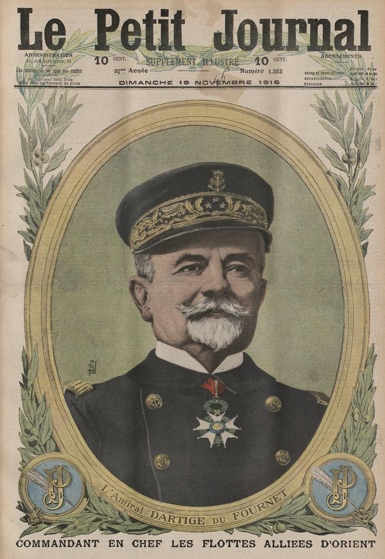 Louis Dartige du Fournet FileAmiral Dartige du Fournet en 1916 dans le Petit Journaljpg