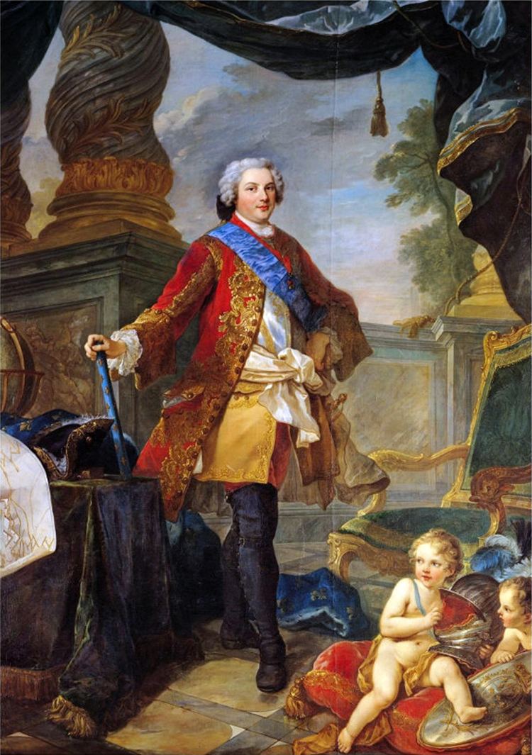 Louis, Dauphin of France (son of Louis XV) FileLouis de France Dauphin par CharlesJoseph Natoire 1747jpg