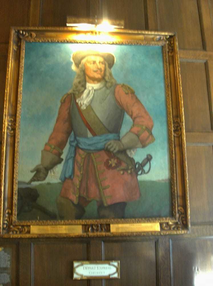 Louis de Buade de Frontenac Lobby painting of Louis de Buade de Frontenac Governor of