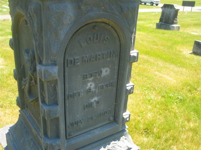 Louis DeMartin Peter Louis DeMartin 1838 1907 Find A Grave Memorial
