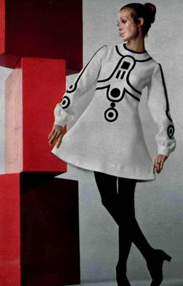 Louis Feraud Couture Allure Vintage Fashion 1960s Mod Era Master
