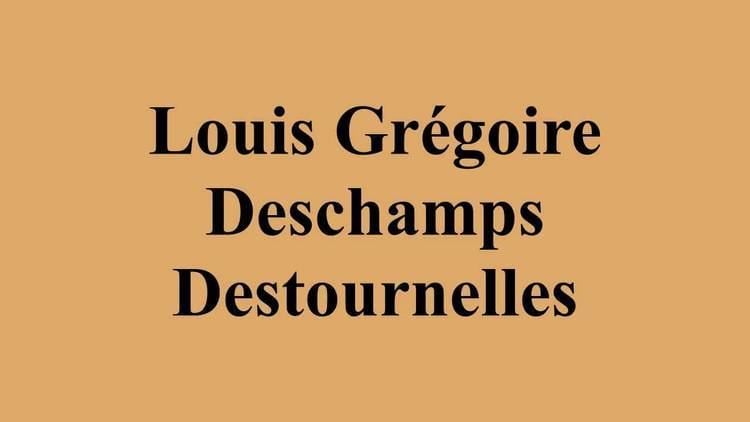 Louis Grégoire Deschamps Destournelles Louis Grgoire Deschamps Destournelles YouTube