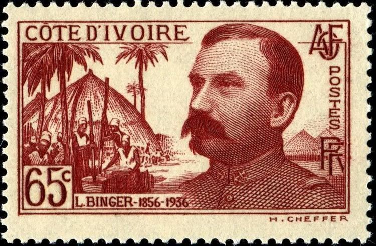 Louis Gustave Binger Roland Barthes his Grandfather and Cte d39Ivoire Africa