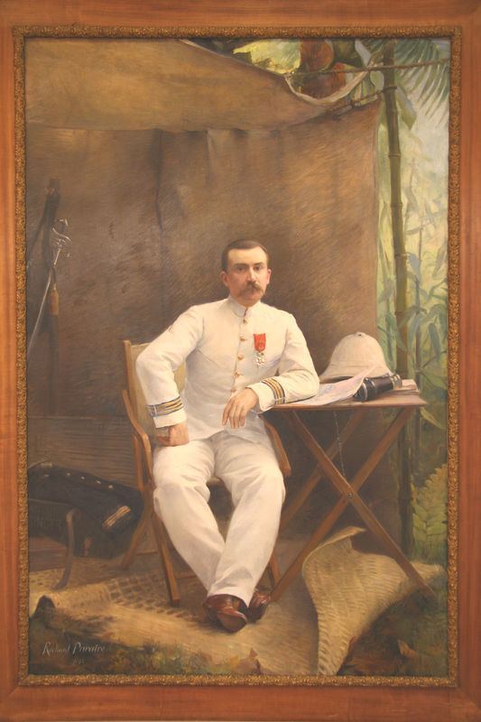 Louis Gustave Binger Le peintre Gaston RICHARD PARAIRE 18691935 BINGER