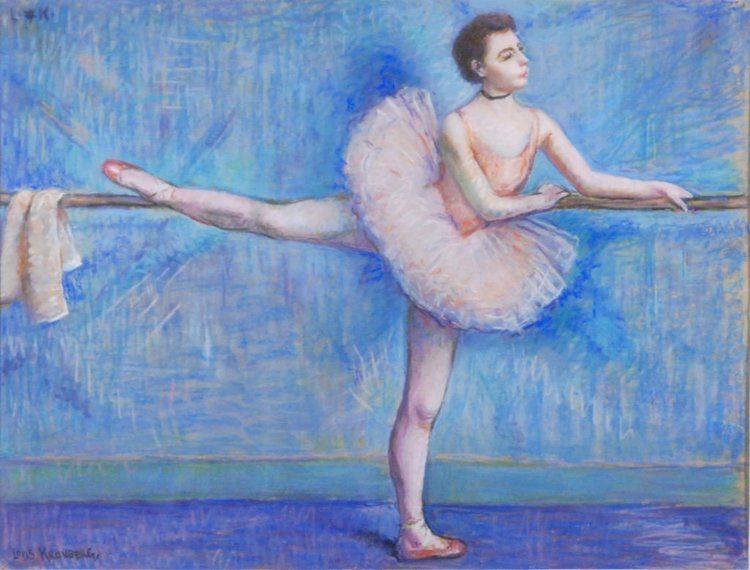 Louis Kronberg The Ballerina by Louis Kronberg For Sale at 1stdibs