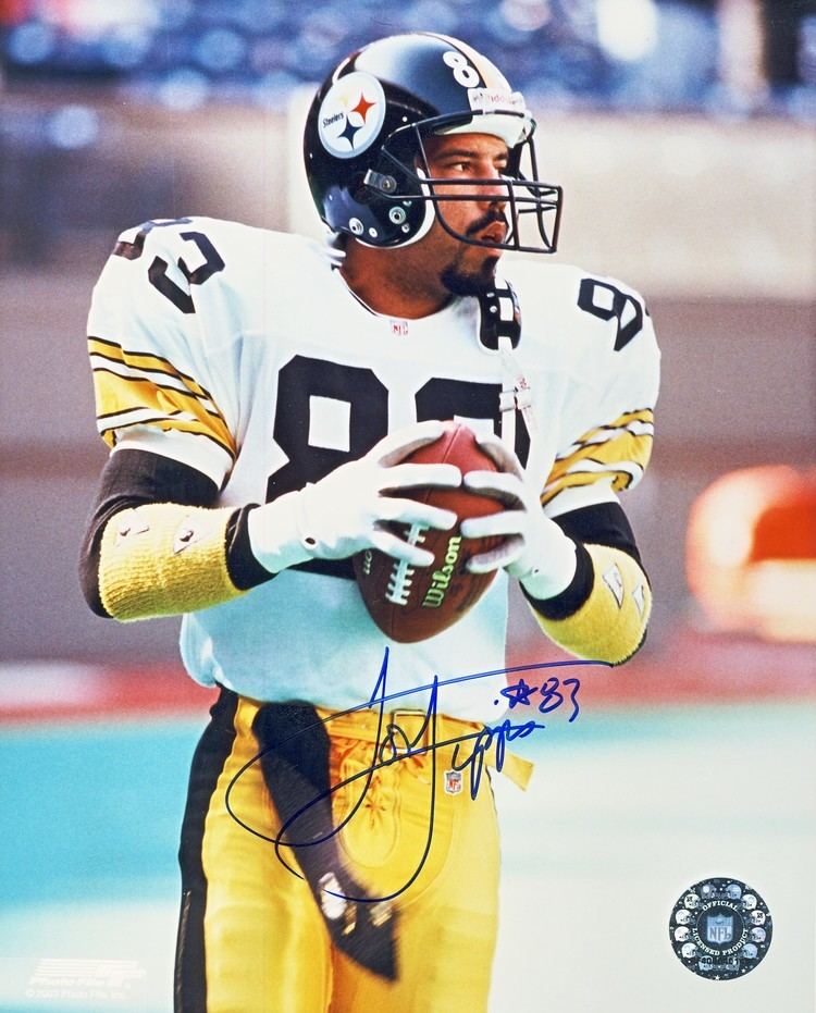 Louis Lipps Louis Lipps Autographed Steelers 8x10 Photo White SCC