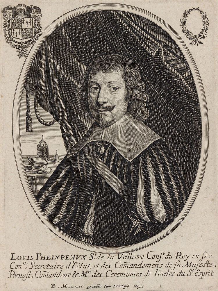 Louis Phélypeaux, seigneur de La Vrillière Louis Phlypeaux seigneur de La Vrillire Wikipedia