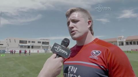 Louis Stanfill Universal Sports Network USA Rugby Interview with Louis