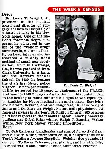 Louis T. Wright Dr Louis T Wright Director of Surgery at Harlem Hospital