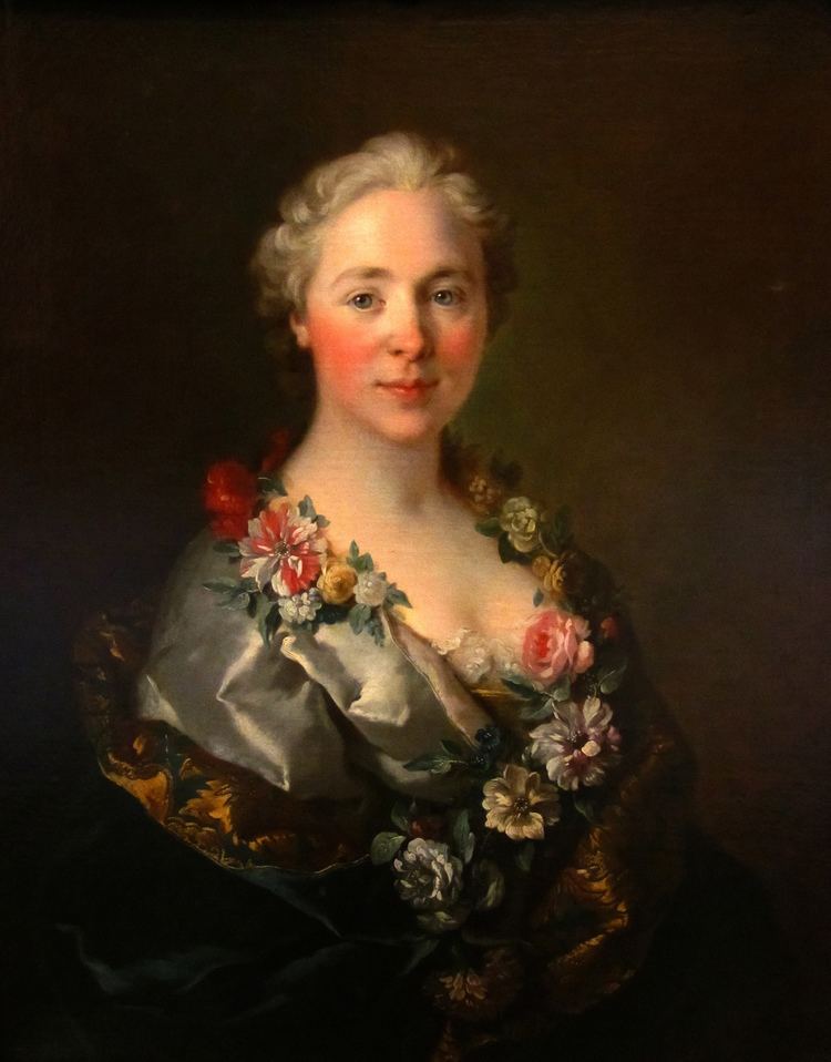 Louis Tocqué FileLouis Tocqu Portrait de la comtesse Lomnie de Briennejpg
