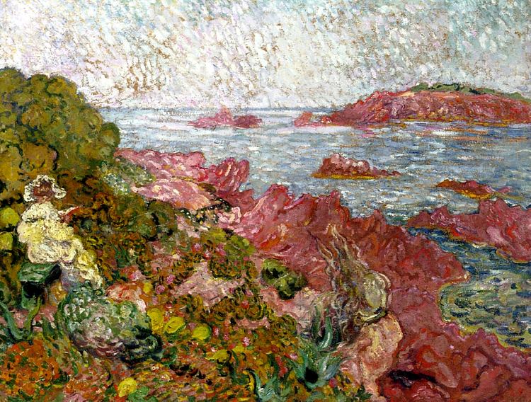 Louis Valtat By the Sea Louis Valtat WikiArtorg