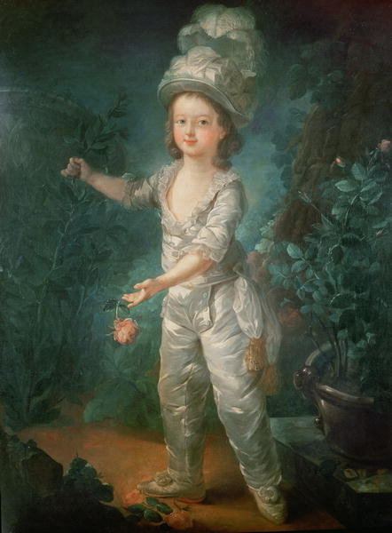 Louis XVII of France Portrait of the Dauphin later King Louis XVII of France