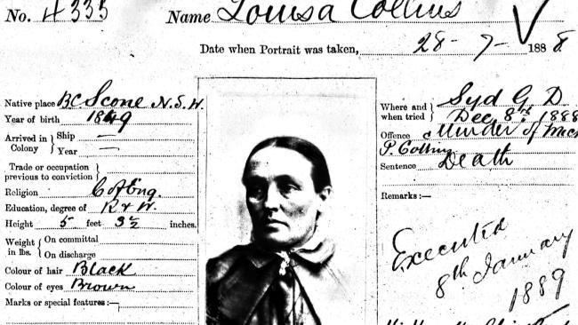 Louisa Collins Louisa Collins The last woman hanged in New South Wales and her