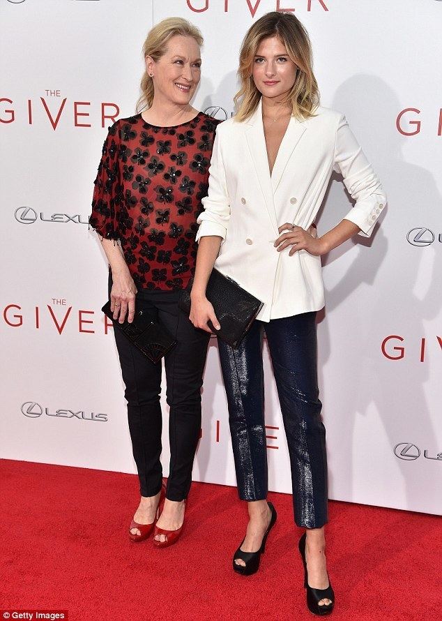 Louisa Gummer Meryl Streep and daughter Louisa Gummer attend The Giver