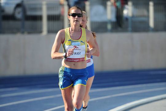 Louise Wiker Louise Wiker gjorde sitt livs maratonlopp underskred VM