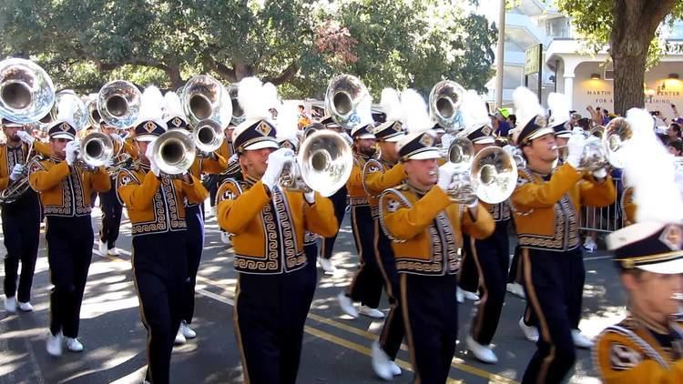 Louisiana State University Tiger Marching Band LSU marching band Hold That Tiger YouTube