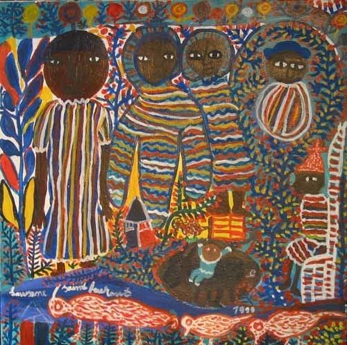 Louisiane Saint Fleurant Haitian Paintings by Louisianne St Fleurant from Galerie