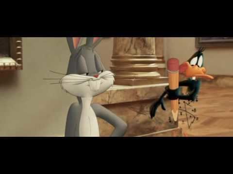Louvre Come Back to Me! movie scenes Looney Tunes Funny Paintings Scene