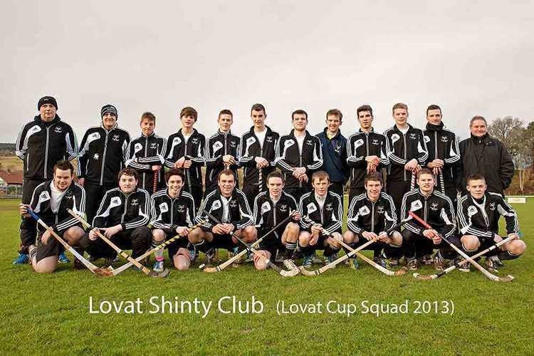 Lovat Shinty Club 2013 Lovat Cup Squad Picture Lovat Shinty Club