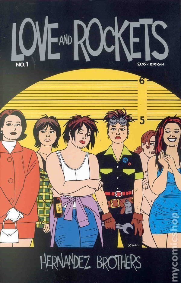 Love and Rockets (comics) Love and Rockets 20012007 2nd Series ComicSized comic books