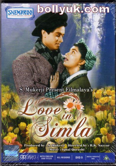 Love In Simla 1960 SHEMAROO DVD