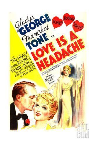 Love Is a Headache Love is a Headache 1938 The Motion Pictures