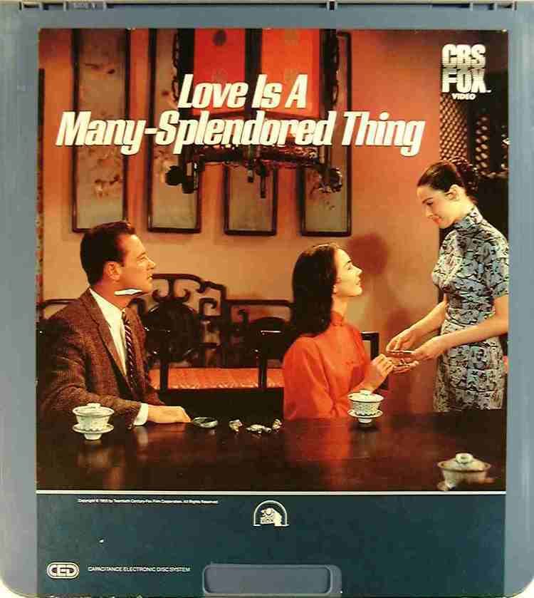 Love Is a Many-Splendored Thing (film) Love Is A ManySplendored Thing 24543103998 U Side 1 CED