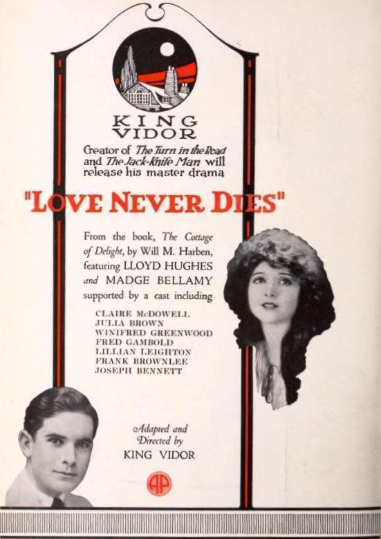 Love Never Dies (1921 film) Love Never Dies 1921 film Wikipedia