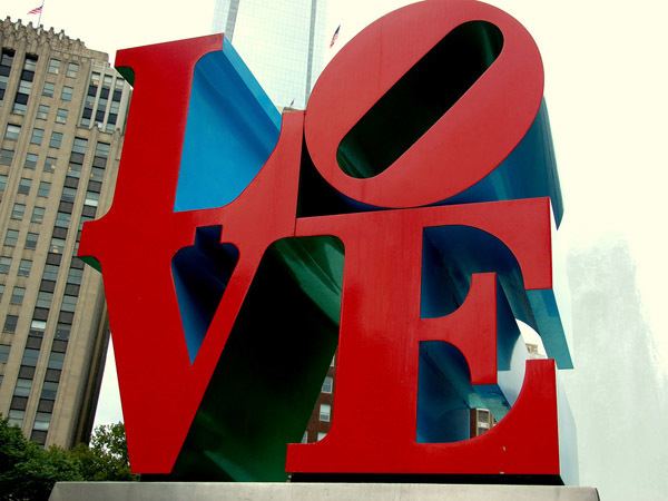 Love (sculpture) Artspotting Philadelphia39s LOVE sculpture
