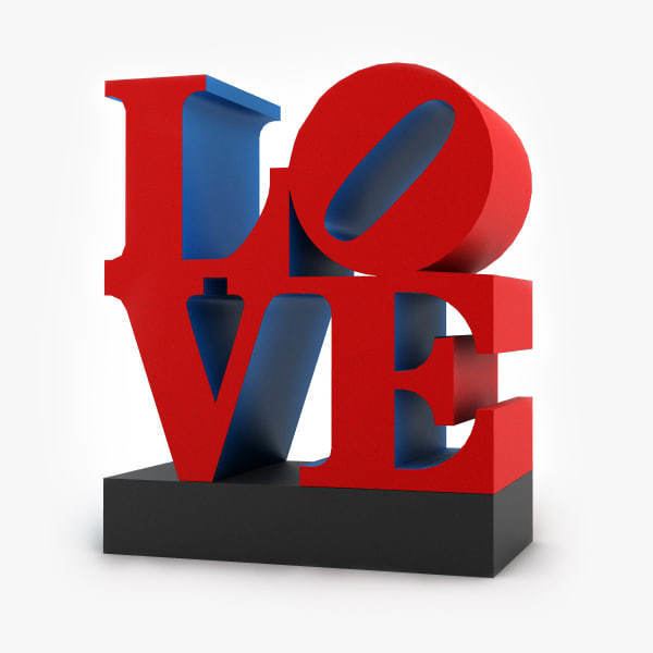 Love (sculpture) sculpture max
