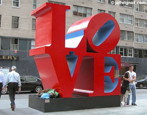 Love (sculpture) LOVE Sculptures a gallery on Flickr