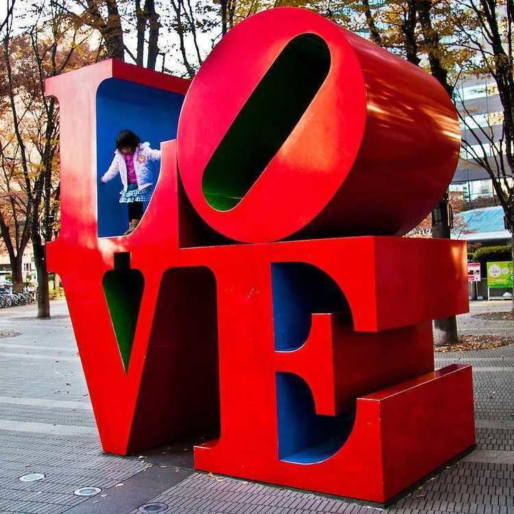 Love (sculpture) 3D Four Letter Words Robert Indiana39s LOVE Sculptures Urbanist