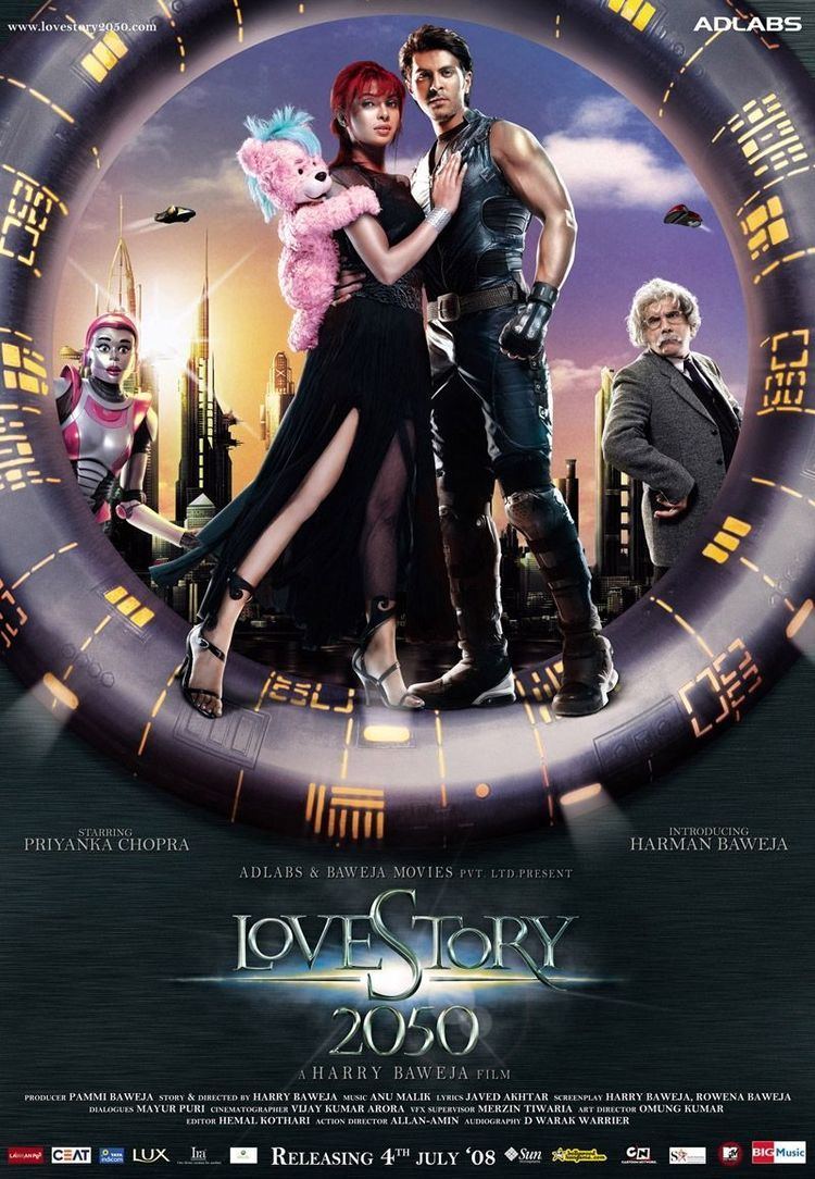 Love Story 2050 Movie Poster 1 of 2 IMP Awards