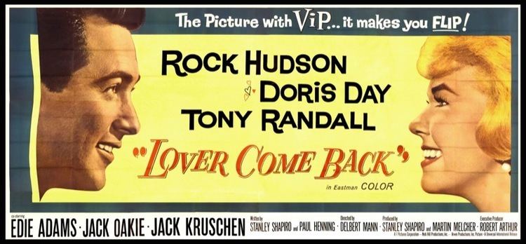 Lover Come Back (1961 film) Bettes Classic Movie Blog CMBA Guilty Pleasures Movie Blogathon