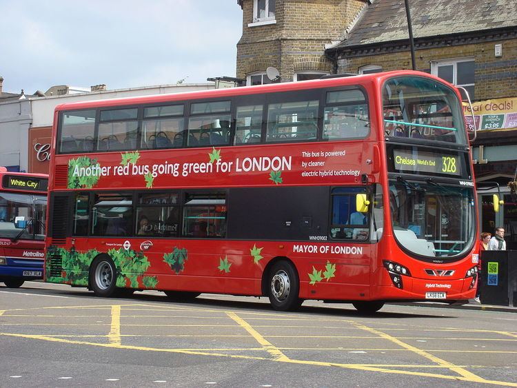 Low emission buses in London