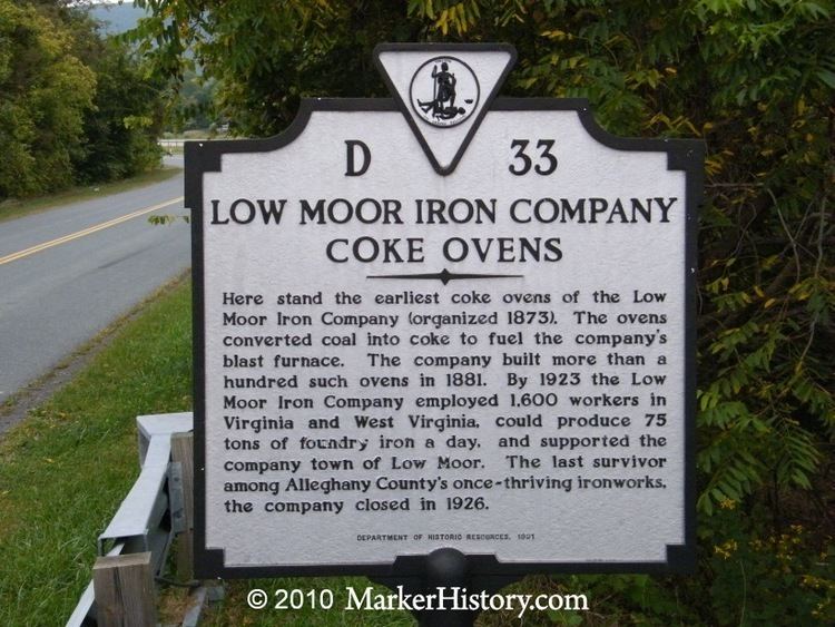 Low Moor, Virginia wwwmarkerhistorycomImagesLow20Res20A20Shots