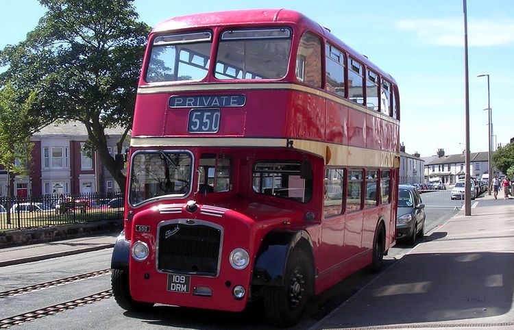 Lowbridge double-deck bus